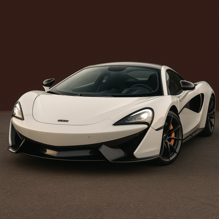 „McLaren Sportwagen auf offener Straße – Premium-Fahrzeugüberführung und Direktfahrten“